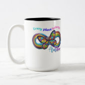 Behoren in elke slok - Autisme Puzzel Mok (Links)