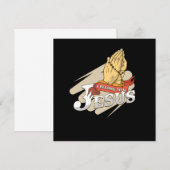 Behoren tot Jezus Christus Religie God Geloof Bidd Kaart (Voorkant / Achterkant)