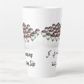 Behorend Palestina Latte Mok (Voorkant)