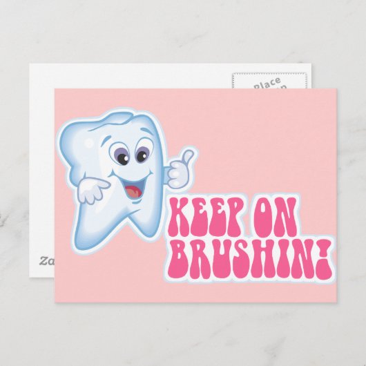 Behoud aan penselen briefkaart (Voorkant / Achterkant)