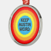 Behoud Austin Texas Weird KerstTree Ornament (Links)