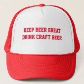BEHOUD BEER GREAT DRINK CRAFT BEER TRUCKER PET (Voorkant)