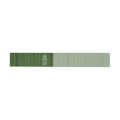 BEHOUD CALM EN JE Creative Text Green Stripes Adreslabel Wikkel (Individueel)