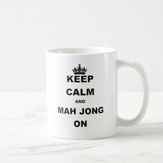 BEHOUD CALM EN MAH JONG AAN.png Koffiemok (Rechts)