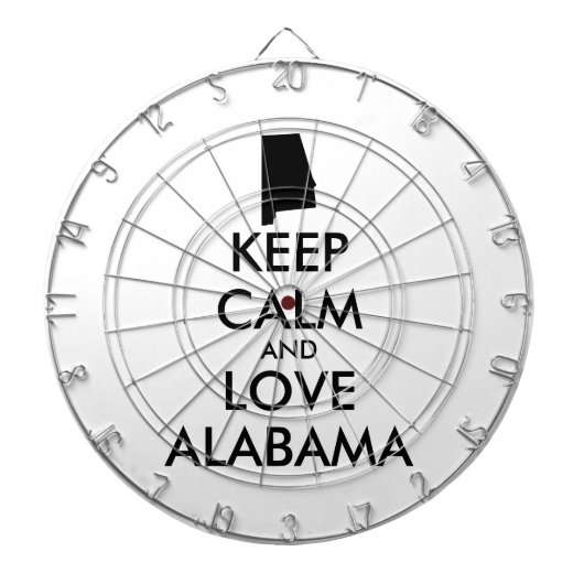  BEHOUD CALM EN VERLIES ALABAMA DARTBORD (Voorkant)