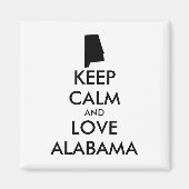  BEHOUD CALM EN VERLIES ALABAMA MAGNEET (Voorkant)