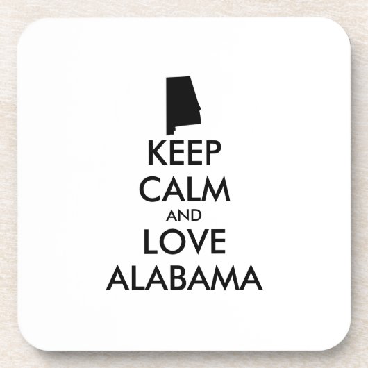  BEHOUD CALM EN VERLIES ALABAMA ONDERZETTER (Voorkant)