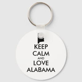 BEHOUD CALM EN VERLIES ALABAMA SLEUTELHANGER
