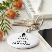  BEHOUD CALM EN VERLIES ALABAMA SLEUTELHANGER (Zijkant)