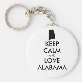  BEHOUD CALM EN VERLIES ALABAMA SLEUTELHANGER