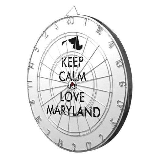  BEHOUD CALM EN VERLIES MARYLAND DARTBORD (Voorkant Rechts)