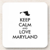  BEHOUD CALM EN VERLIES MARYLAND DRANKJES ONDERZETTER (Voorkant)