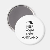  BEHOUD CALM EN VERLIES MARYLAND MAGNEET (Voorkant / Achterkant)
