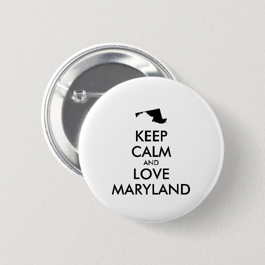  BEHOUD CALM EN VERLIES MARYLAND RONDE BUTTON 5,7 CM (Voorkant /achterkant)