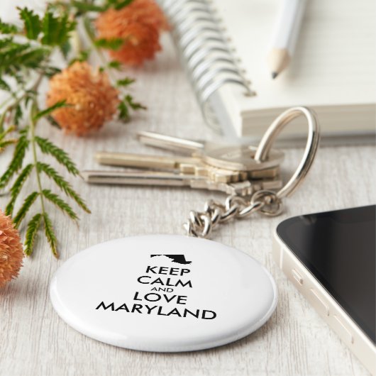  BEHOUD CALM EN VERLIES MARYLAND SLEUTELHANGER (Zijkant)