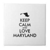  BEHOUD CALM EN VERLIES MARYLAND TEGELTJE (Voorkant)