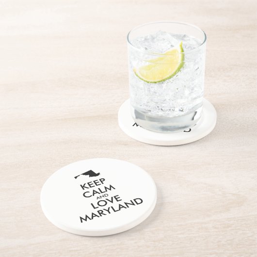  BEHOUD CALM EN VERLIES MARYLAND ZANDSTEEN ONDERZETTER (Zijkant)