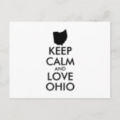  BEHOUD CALM EN VERLIES OHIO BRIEFKAART (Voorkant)