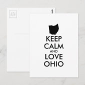  BEHOUD CALM EN VERLIES OHIO BRIEFKAART (Voorkant / Achterkant)