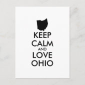  BEHOUD CALM EN VERLIES OHIO BRIEFKAART (Voorkant)