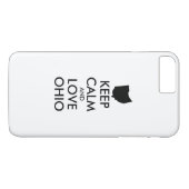  BEHOUD CALM EN VERLIES OHIO Case-Mate iPhone CASE (Achterkant (Horizontaal))