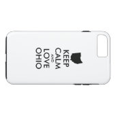  BEHOUD CALM EN VERLIES OHIO Case-Mate iPhone CASE (Achterkant (Horizontaal))