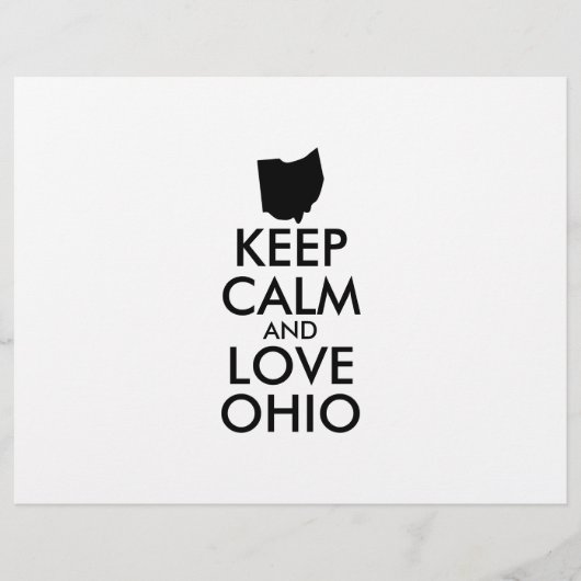  BEHOUD CALM EN VERLIES OHIO FLYER (Voorkant)