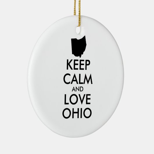  BEHOUD CALM EN VERLIES OHIO KERAMISCH ORNAMENT (Rechts)