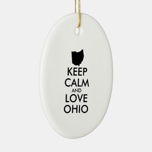 BEHOUD CALM EN VERLIES OHIO KERAMISCH ORNAMENT (Rechts)