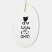  BEHOUD CALM EN VERLIES OHIO KERAMISCH ORNAMENT (Links)