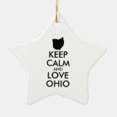  BEHOUD CALM EN VERLIES OHIO KERAMISCH ORNAMENT (Voorkant)