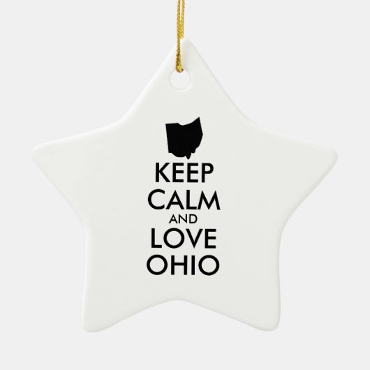  BEHOUD CALM EN VERLIES OHIO KERAMISCH ORNAMENT (Voorkant)