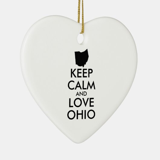  BEHOUD CALM EN VERLIES OHIO KERAMISCH ORNAMENT (Rechts)