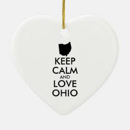  BEHOUD CALM EN VERLIES OHIO KERAMISCH ORNAMENT