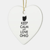  BEHOUD CALM EN VERLIES OHIO KERAMISCH ORNAMENT (Links)