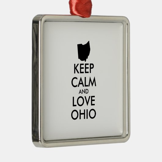  BEHOUD CALM EN VERLIES OHIO METALEN ORNAMENT (Rechts)