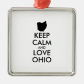  BEHOUD CALM EN VERLIES OHIO METALEN ORNAMENT (Voorkant)
