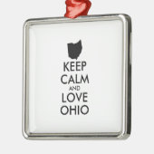  BEHOUD CALM EN VERLIES OHIO METALEN ORNAMENT (Links)