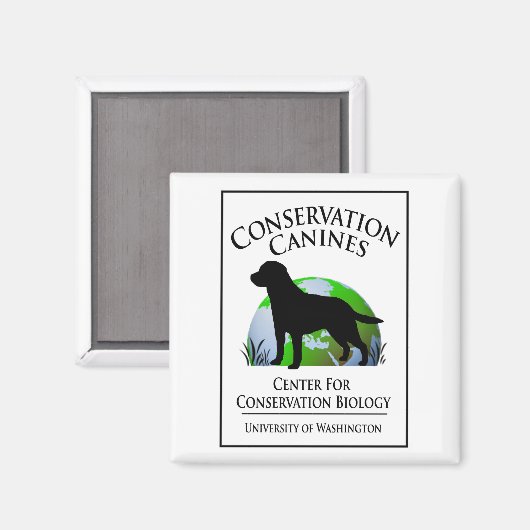 Behoud Canine Magnet (Voorkant / Achterkant)