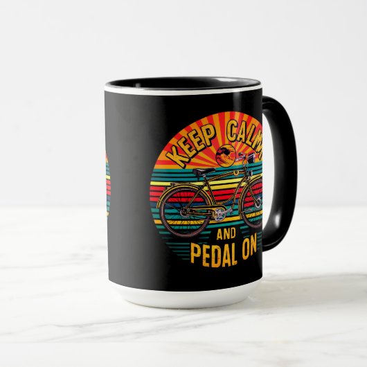 Behoud Claim & Pedal op typografie Mok (Voorkant rechts)