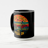 Behoud Claim & Pedal op typografie Mok (Voorkant links)