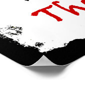 Behoud en Beer Poster (Hoek)