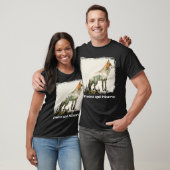 Behoud en bescherming van de wolf t-shirt (Unisex)