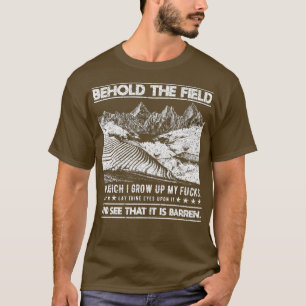 Behoud het gebied waarin ik mijn boerengebied kwee t-shirt
