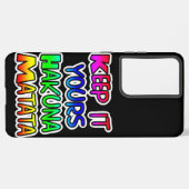 BEHOUD HET JONGERE cadeautjes van Hakuna Matata Samsung Galaxy Hoesje (Achterkant horizontaal)