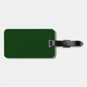 BEHOUD HET KROEIENsymbool VAN DE KALM OP Groen Dec Bagagelabel (Achterkant horizontaal)