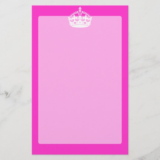 BEHOUD HET KROEIKLANT KROEIKIONSCIJFER op Roze Pas Briefpapier (Voorkant)