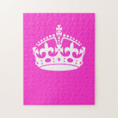 BEHOUD HET KROEIKLANT KROEIKIONSCIJFER op Roze Pas Legpuzzel (Verticaal)