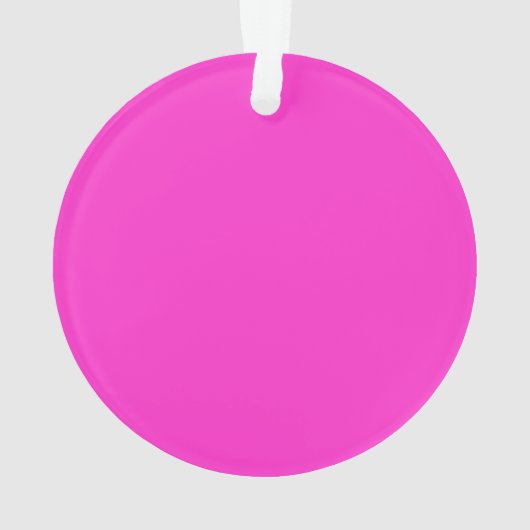 BEHOUD HET KROEIKLANT KROEIKIONSCIJFER op Roze Pas Ornament (achterkant)