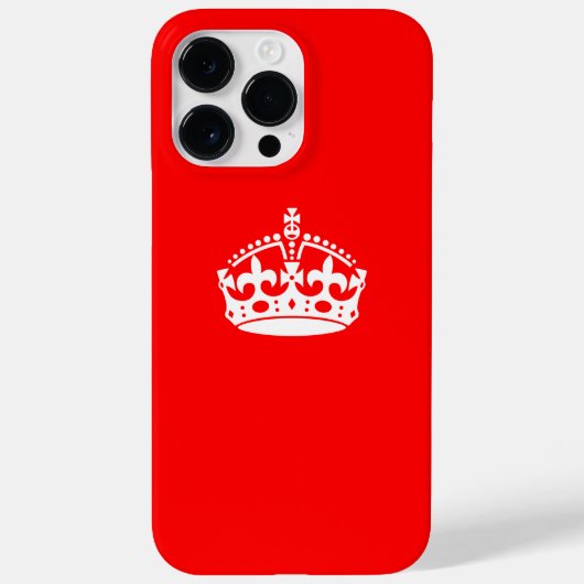 BEHOUD HET KROEPJE op Rood dit aanpassen! Case-Mate iPhone Case (Achterkant)